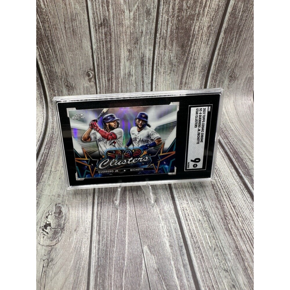 2023 TOPPS COSMIC CHROME STAR CLUSTERS BO BICHETTE/VLADIMIR GUERRERO JR. SGC 9